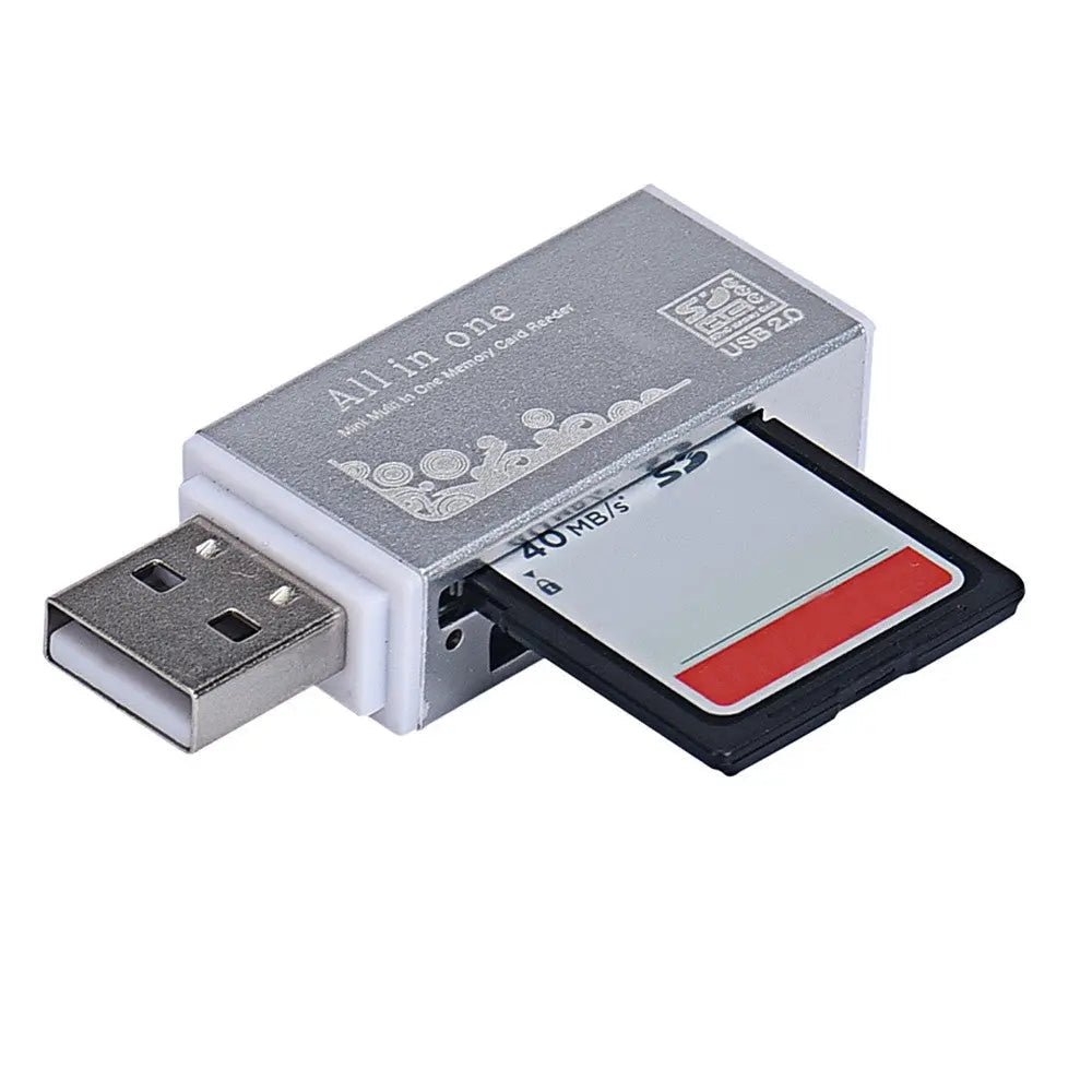 USB Memory Card Reader All in One Micro SD SDHC TF M2 MMC - AllTech