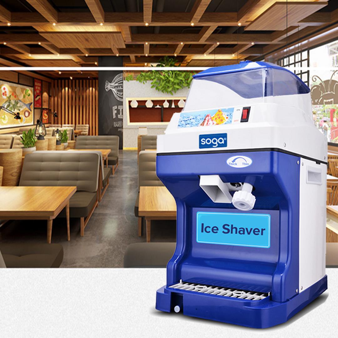 Commercial Ice Shaver Ice Crusher Slicer Smoothie Maker Machine 180KG/h