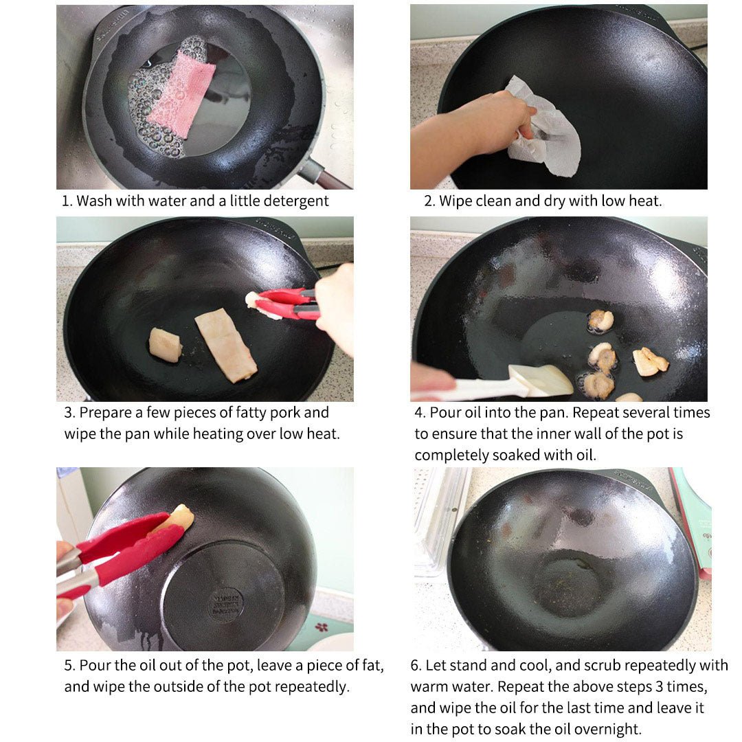 23cm Cast Iron Takoyaki Fry Pan Octopus Balls Maker 7 Hole Cavities Grill Mold - AllTech