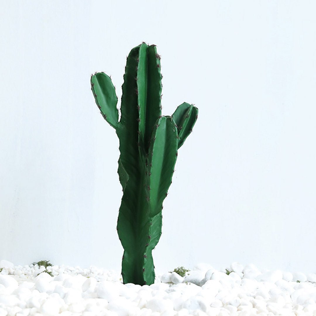 70cm Green Artificial Indoor Cactus Tree Fake Plant Simulation Decorative 5 Heads - AllTech
