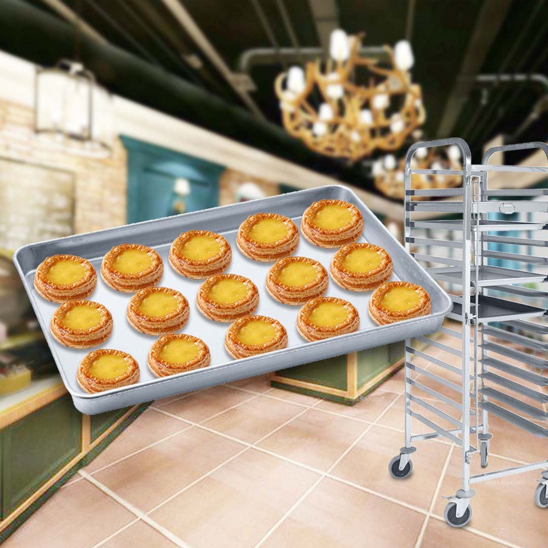 Aluminium Oven Baking Pan Cooking Tray for Bakers Gastronorm 60*40*5cm - AllTech
