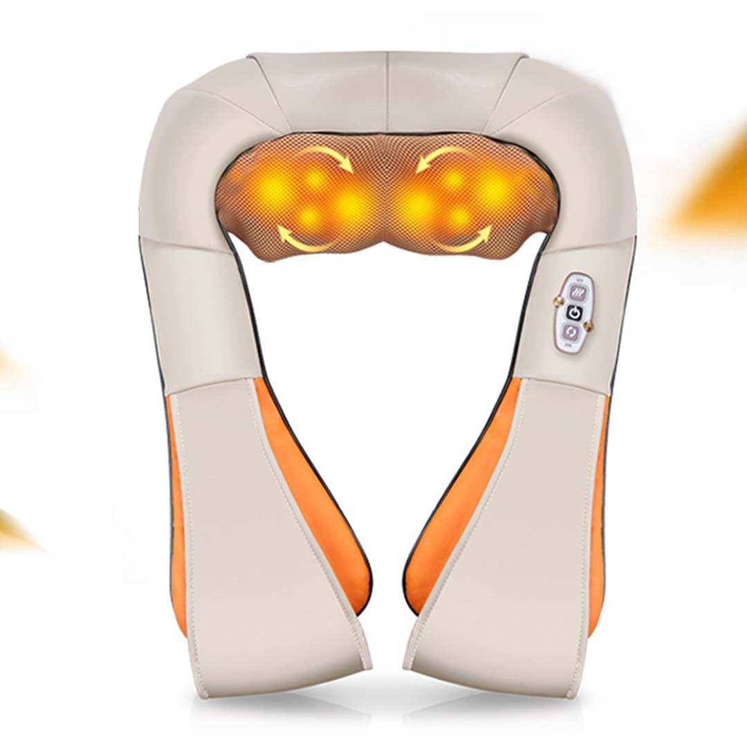 Electric Kneading Neck Shoulder Arm Body Massager With Heat Health Care - AllTech
