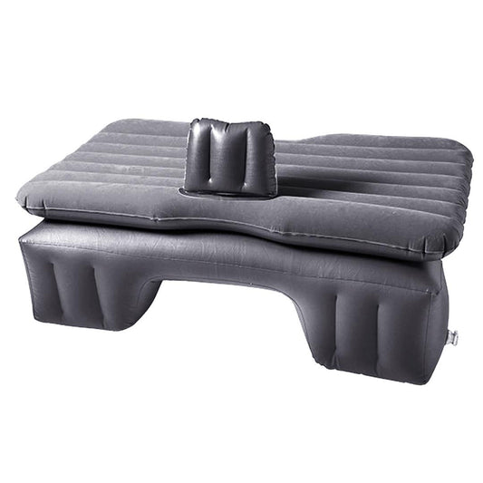 Inflatable Car Mattress Portable Travel Camping Air Bed Rest Sleeping Bed Grey - AllTech