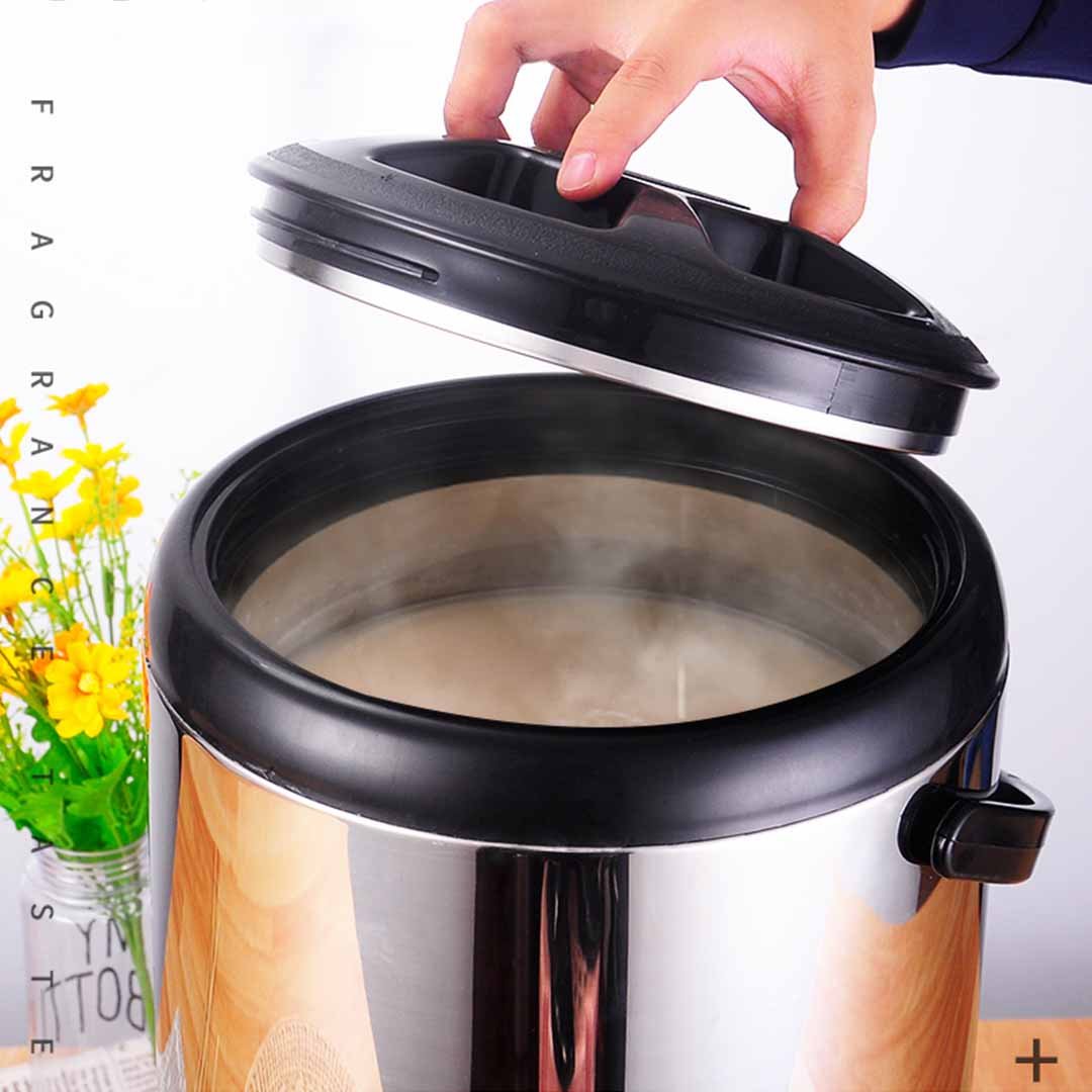SOGA 14L Portable Insulated Cold/Heat Coffee Tea Beer Barrel Brew Pot With Dispenser - AllTech