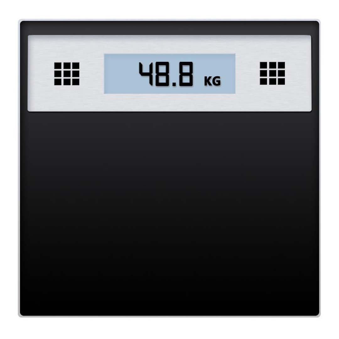 SOGA 180kg Electronic Talking Scale Weight Fitness Glass Bathroom Scale LCD Display Stainless - AllTech
