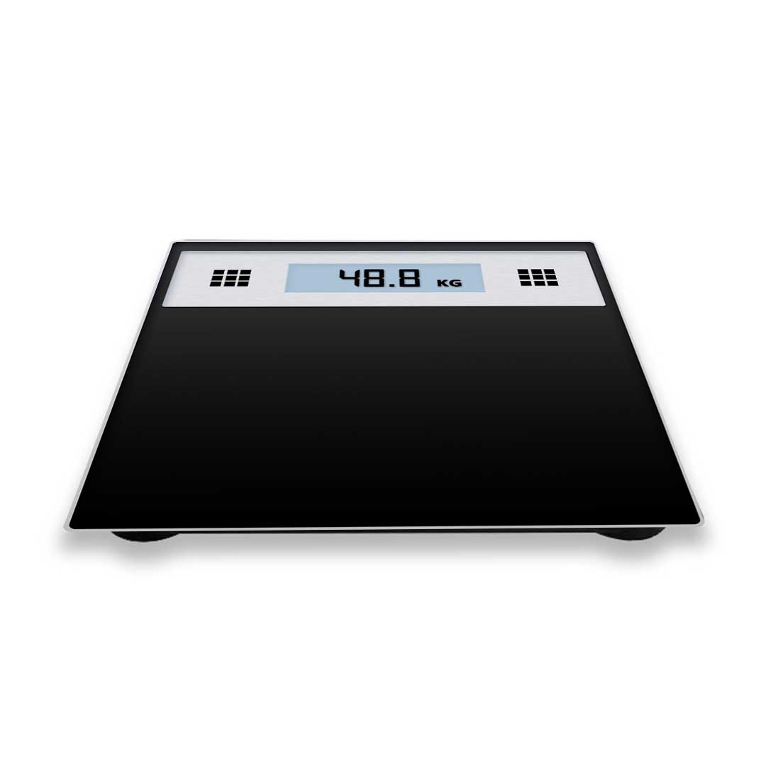 SOGA 180kg Electronic Talking Scale Weight Fitness Glass Bathroom Scale LCD Display Stainless - AllTech