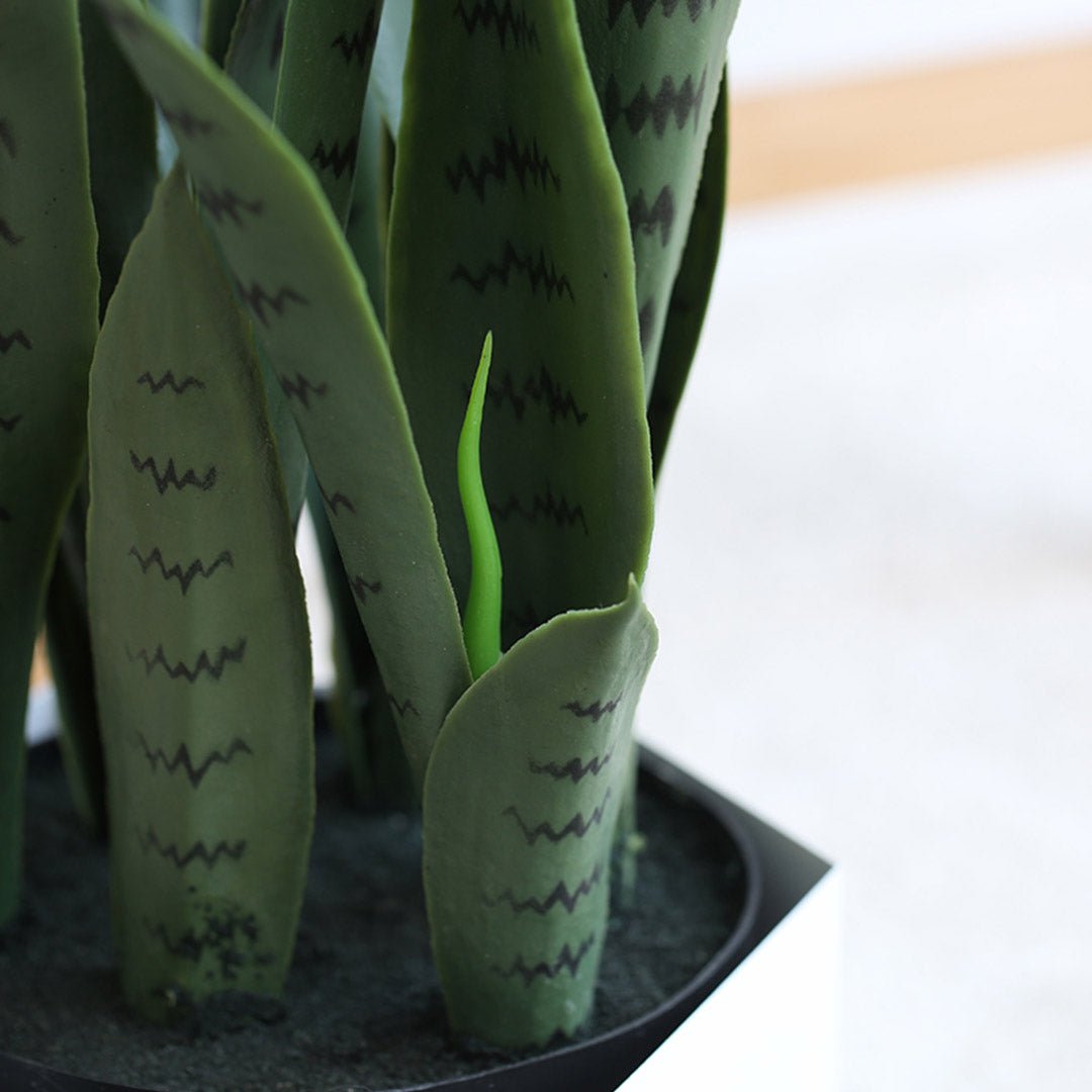 SOGA 95cm Artificial Indoor Snake Sansevieria Plant Fake Decoration Tree Flower Pot - AllTech