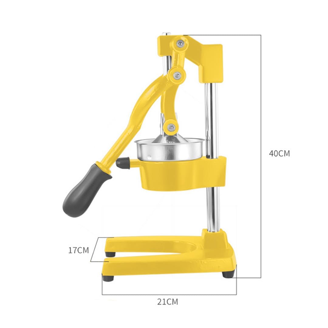 SOGA Commercial Manual Juicer Hand Press Juice Extractor Squeezer Orange Citrus Yellow - AllTech