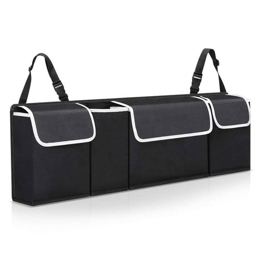 Oxford Cloth Car Storage Trunk Organiser Backseat Multi-Purpose Interior Accessories Black - AllTech
