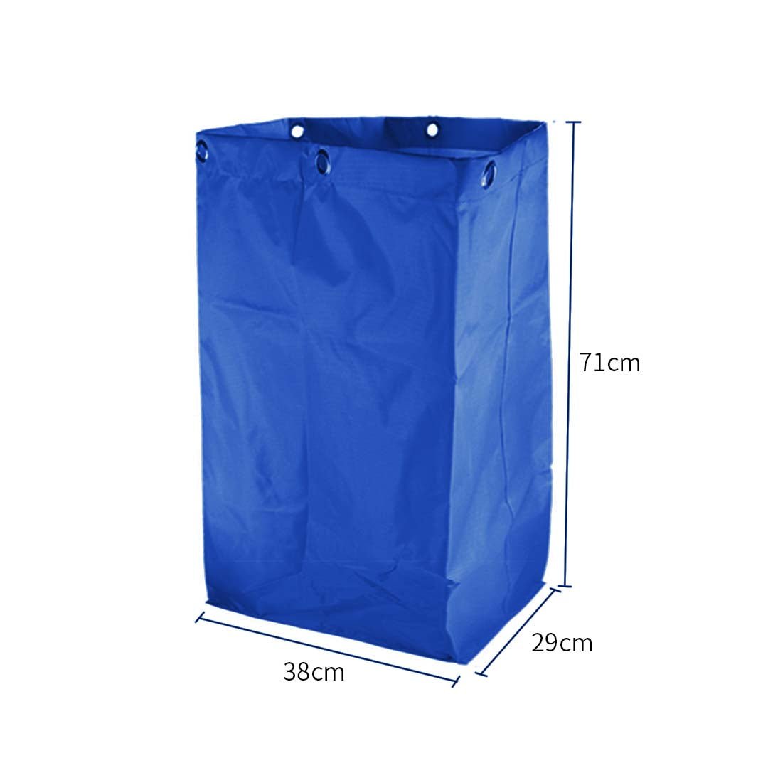 Oxford Waterproof Reusable Janitor Housekeeping Cart Replacement Bag Blue - AllTech