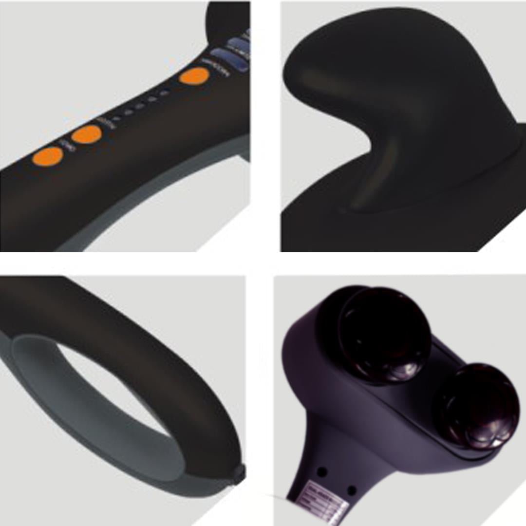 Portable Handheld Massager Soothing Heat Stimulate Blood Flow Foot Shoulder - AllTech