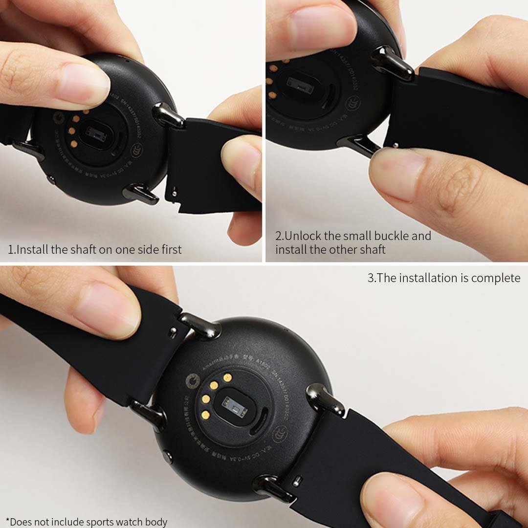SOGA Smart Sport Watch Compatible Wristband Replacement Bracelet Strap White - AllTech