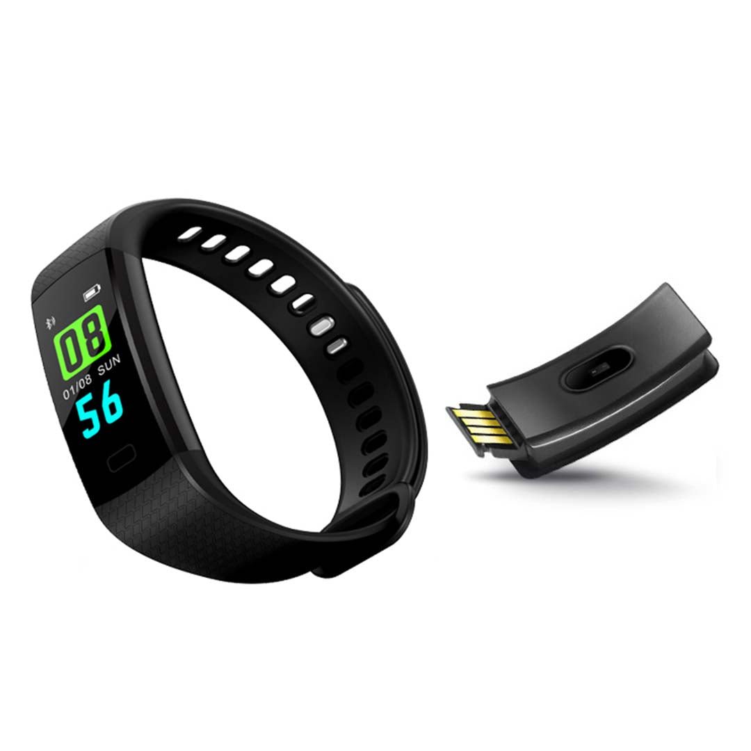 SOGA Sport Smart Watch Health Fitness Wrist Band Bracelet Activity Tracker Purple - AllTech