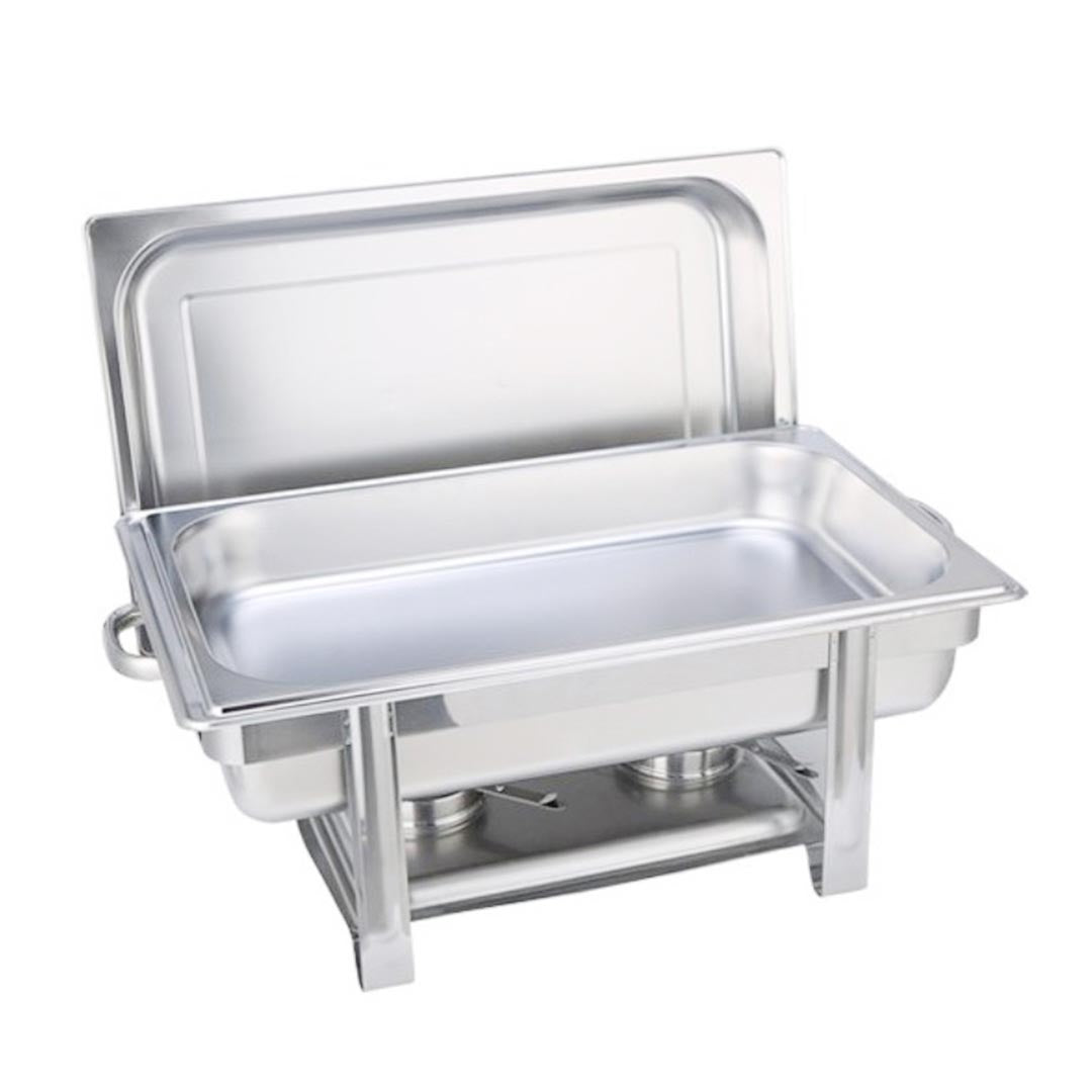 Stainless Steel Chafing Single Tray Catering Dish Food Warmer - AllTech